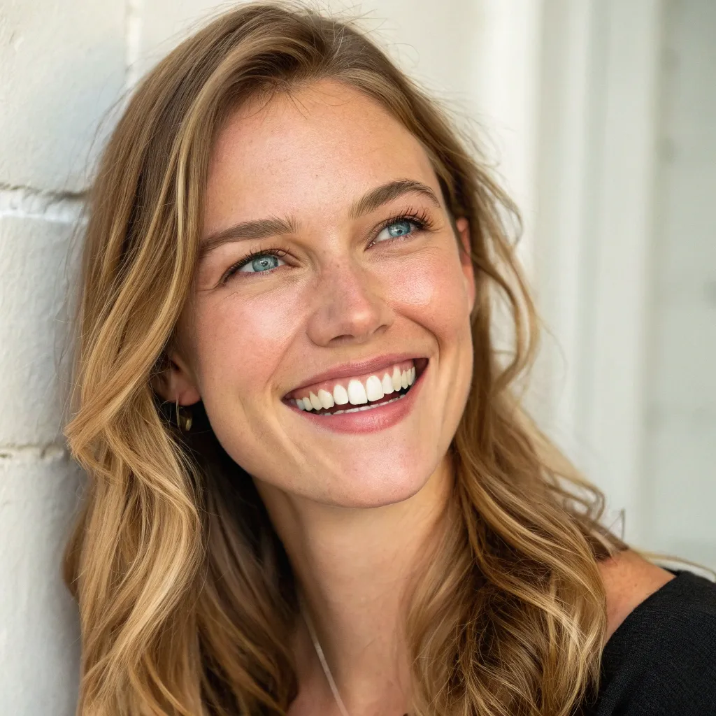 Emily Smith smiling