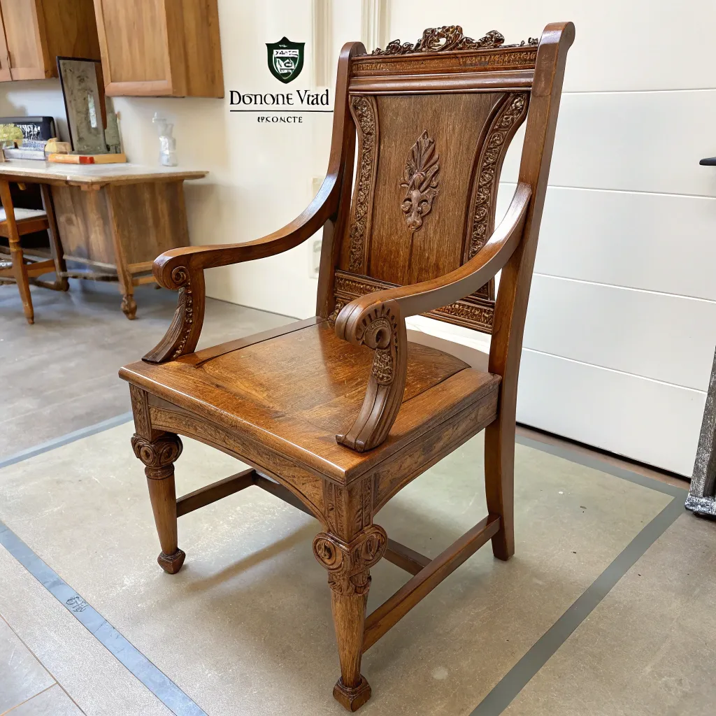 Restored Wooden Chair